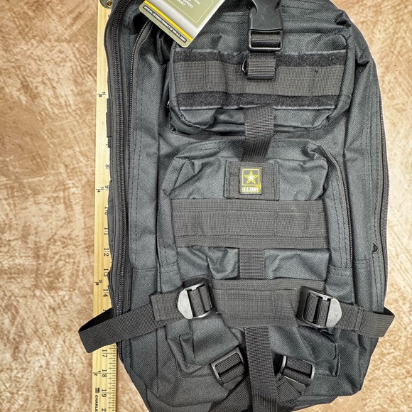 U.S. Army Rucksack Tactical Black Backpack Daypack Laptop bag - Picture 4 of 8